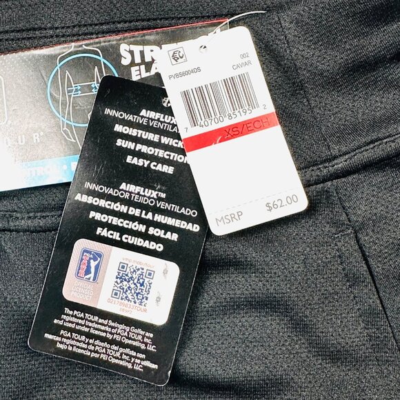 PGA TOUR Women's Black 15" Golf Skort with Tummy Control Waistband - XS - NWT - Picture 9 of 12